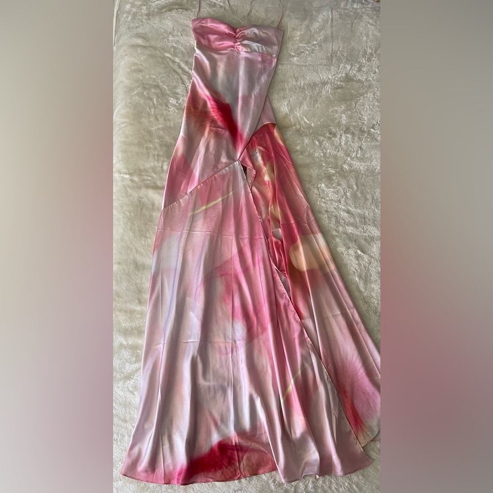 HBTR the Label Gaia Gown Pink Multi Size S